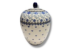 G08 Bunzlau Gemberpot met knop 2158 Voorraadpotten